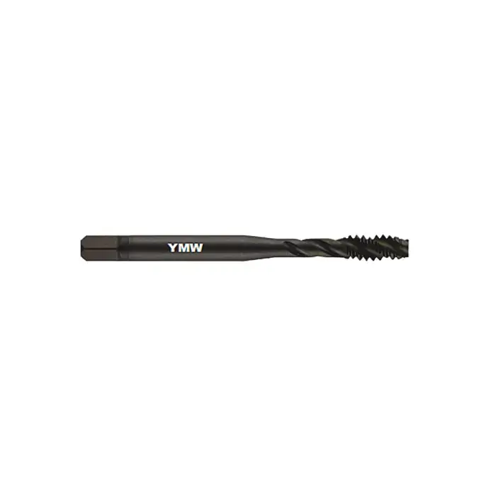 YMW 374023 M8-1.25 Size, D5 Thread Limit, Bottoming Chamfer, 3 Flute, Black Oxide Vanadium High Speed Steel, Right Hand Cut Spiral Fluted Tap Time-Limited