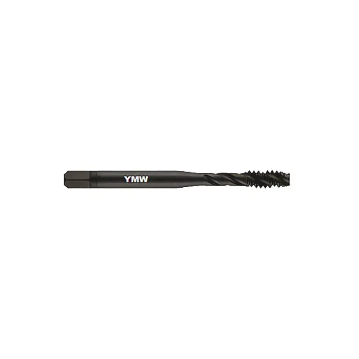 Best Seller YMW 374626 M12-1.25 Size, D5 Thread Limit, Modified/Semi Bottoming Chamfer, 3 Flute, Black Oxide Vanadium High Speed Steel, Right Hand Cut Spiral Fluted Tap