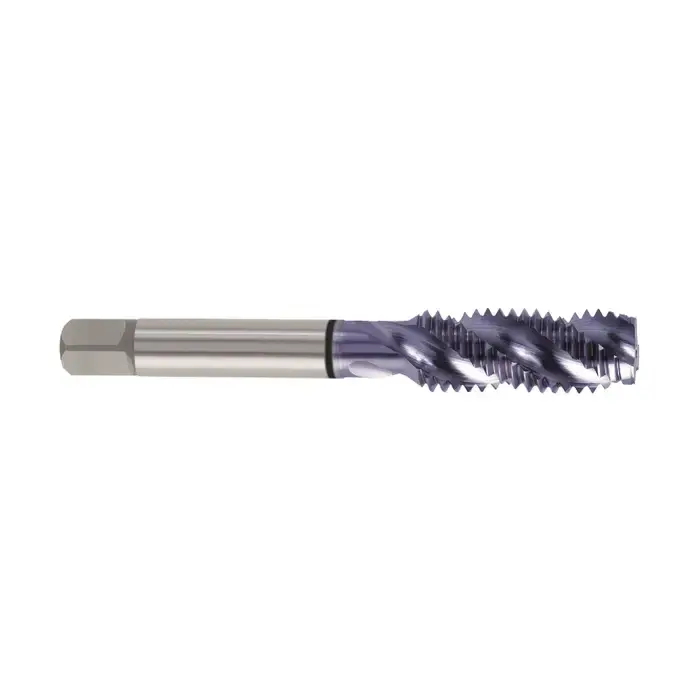 Grab Now YG1 M8-1 Size, D5 Thread Limit, Modified/Semi Bottoming Chamfer, 3 Flute, TiCN High Speed Steel EX, Right Hand Cut Spiral Fluted Tap