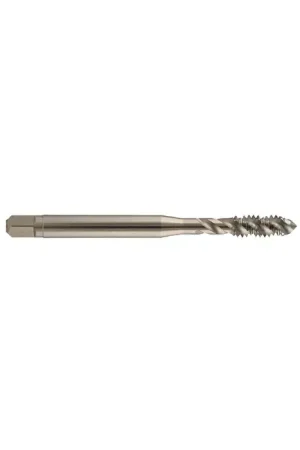 YMW M48-1 Size, D6 Thread Limit, Modified/Semi Bottoming Chamfer, 4 Flute, Bright Vanadium High Speed Steel, Right Hand Cut Spiral Fluted Tap Super Sale