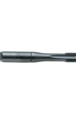 NACHI 52627 M12-1.75 Size, D6 Thread Limit, Plug Chamfer, 3 Flute, Black Oxide Cobalt Vanadium High Speed Steel, Right Hand Cut Spiral Pointed Tap Hassle-Free Returns