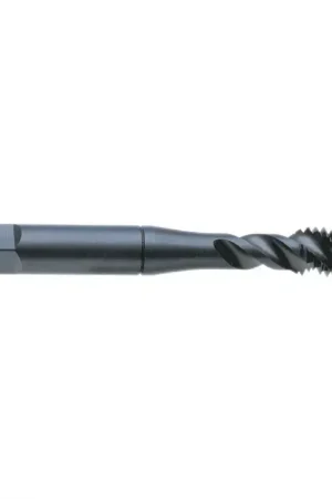 Premium NACHI 88175 3/4"-16 Size, H3 Thread Limit, Modified/Semi Bottoming Chamfer, 3 Flute, Black Oxide Vanadium High Speed Steel, Right Hand Cut Spiral Fluted Tap