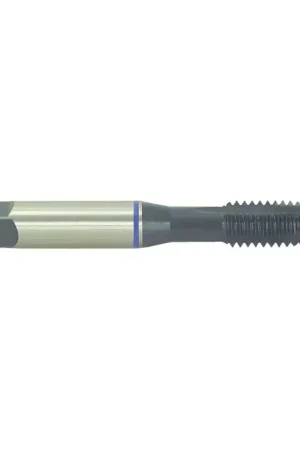 Genuine REGAL 030252TC M18-2.5 Size, D7 Thread Limit, Plug Chamfer, 3 Flute, Black Oxide Heat and Wear Resistant Super Premium Steel, Right Hand Cut Spiral Pointed Tap