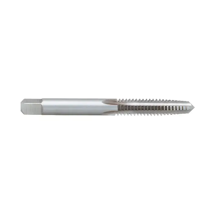 Popular RUSHMORE USA 101059 2.5mm-.45mm Size, D3 Thread Limit, Bottoming Chamfer, 3 Flute, Bright High Speed Steel, Right Hand Cut Straight Flute Hand Tap