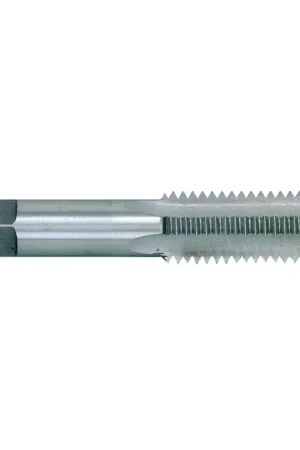 High Quality RUSHMORE USA 100855 1-1/2"-6 Size, H4 Thread Limit, Plug Chamfer, 4 Flute, Bright High Speed Steel, Right Hand Cut Straight Flute Hand Tap