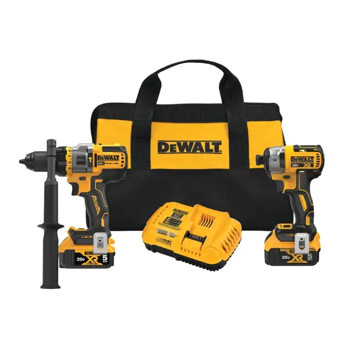 DEWALT DCK2100P2 1/4" Chuck Size, 0-1000, 0-2800, 0-3250 RPM No-Load Speed, 20V Voltage Impact Driver Grab Now