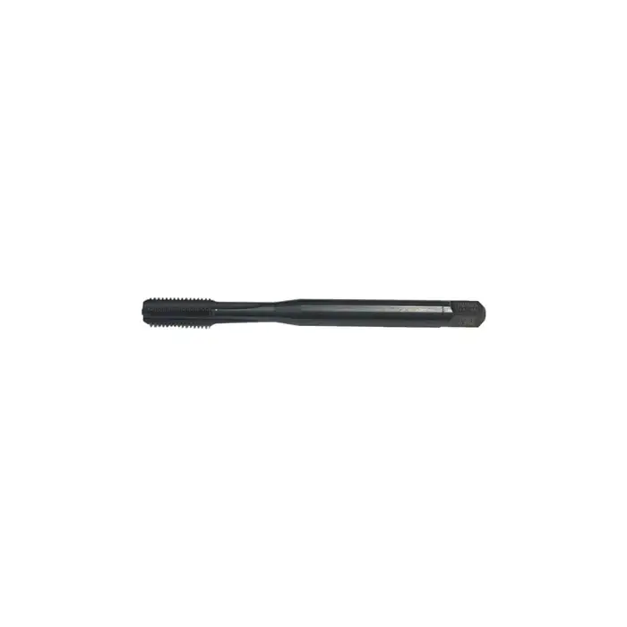 YMW 7/16"-14 Size, H4 Thread Limit, Bottoming Chamfer, 4 Flute, Black Oxide Vanadium High Speed Steel, Right Hand Cut Straight Flute Hand Tap High Quality