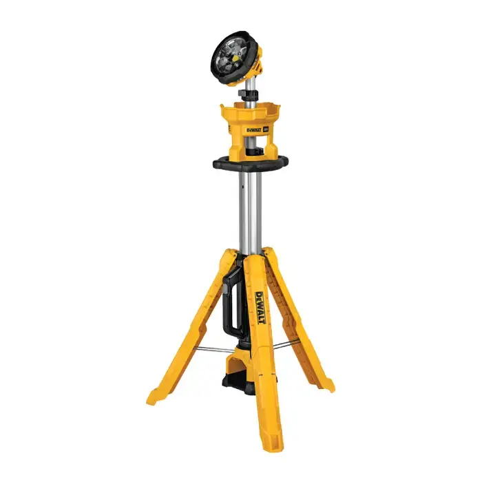 Must Have DEWALT DCL079B LED Machine Light Style, 20 Voltage Cordless Tripod Light