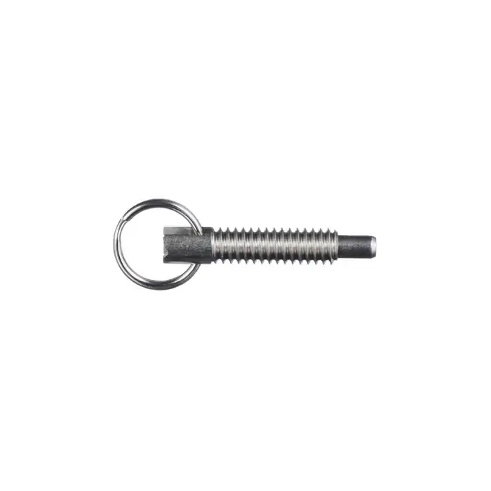 VLIER SPRM6 M10x1.5 Thread Size, 0.31" Thread Length, 6mm Plunger Dia., Pull Ring Stainless Steel Hand Retractable Spring Plunger Exclusive Offer