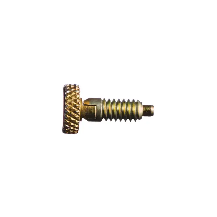 Weekend Sale VLIER SLFM10 M10x1.5 Thread Size, 19mm Thread Length, 4.7mm Plunger Dia., Knurled Steel Hand Retractable Spring Plunger