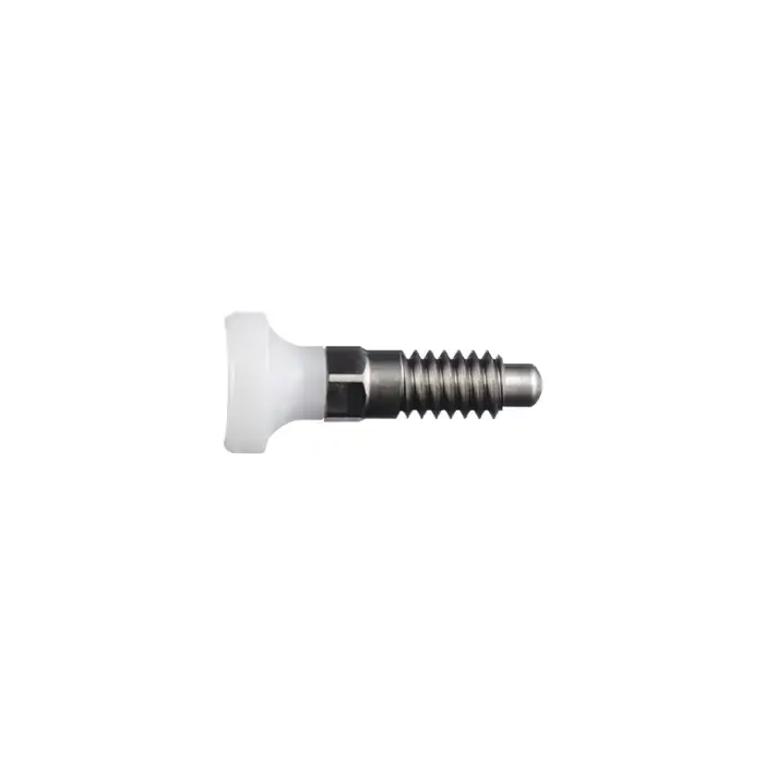 Affordable VLIER SPRT375 3/8"-16 Thread Size, 0.250" Plunger Dia., Knob Handle Stainless Steel Hand Retractable Spring Plunger