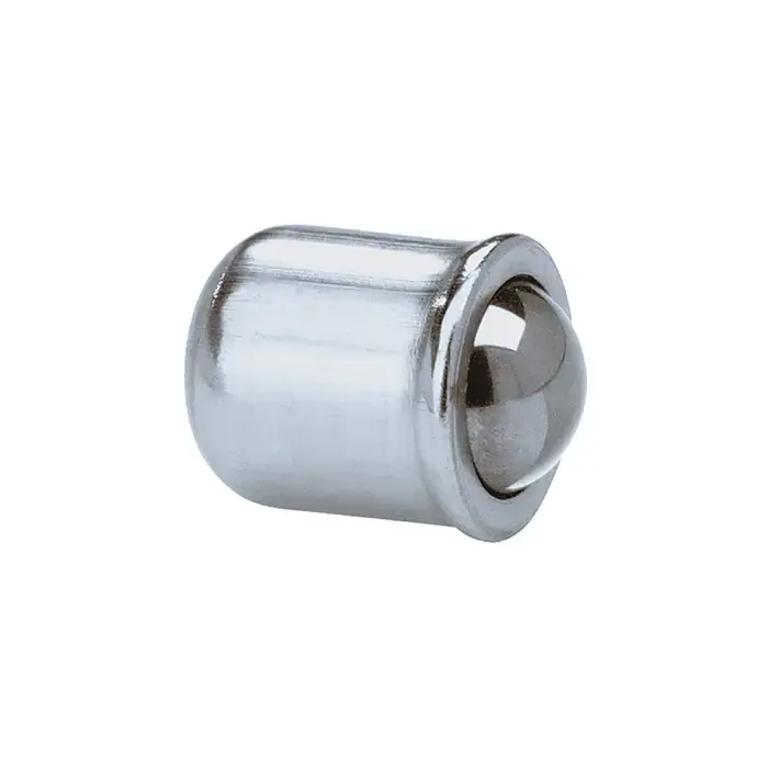 VLIER HSPFB4 5mm Body Length, 4mm Body Dia., 1mm Max Reach, 305 Stainless Steel Body, 305 Stainless Steel Press Fit Ball Plunger Secure Checkout