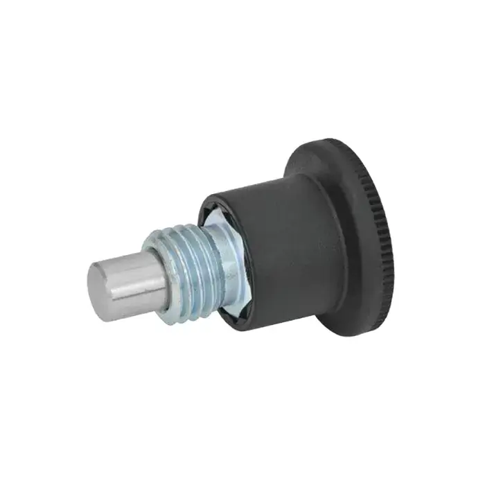 Shop Now J.W. WINCO 822.6-0.155-5/16X24-B 5/16"-24 Thread Size, 3.9mm Plunger Dia., 21.1mm Handle Dia. Indexing Plunger