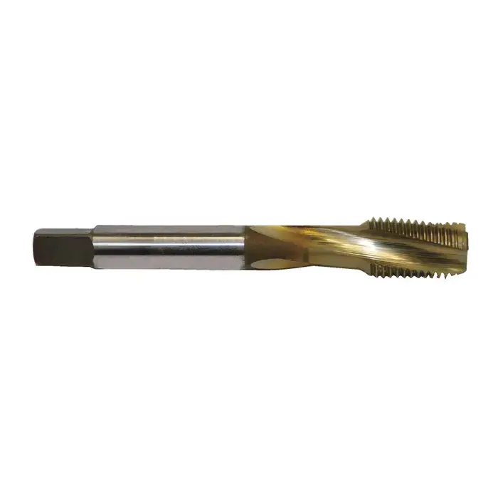 Hot Picks NACHI 59622 M8-1 Size, D5 Thread Limit, Bottoming Chamfer, 3 Flute, SG Coated Premium Cobalt / Vanadium High Speed Steel, Right Hand Cut Spiral Fluted Tap