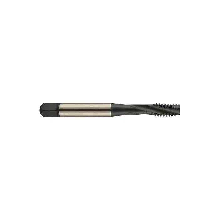 Weekend Sale YMW 387523 2-56 Size, H2 Thread Limit, Modified/Semi Bottoming Chamfer, 3 Flute, Black Oxide Vanadium High Speed Steel, Right Hand Cut Spiral Fluted Tap