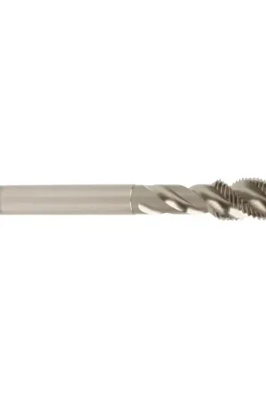 YMW 10-24 Size, H2 Thread Limit, Modified/Semi Bottoming Chamfer, 3 Flute, Bright Vanadium High Speed Steel, Right Hand Cut Spiral Fluted Tap Deal