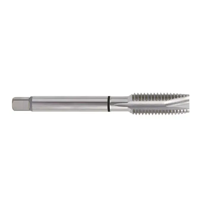 YG1 5/16"-18 Size, H3 Thread Limit, Plug Chamfer, 3 Flute, Bright High Speed Steel EX, Right Hand Cut Spiral Pointed Tap Certified