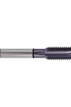 Discount YG1 7/16"-14 Size, H3 Thread Limit, Plug Chamfer, 3 Flute, TiCN High Speed Steel EX, Right Hand Cut Spiral Pointed Tap