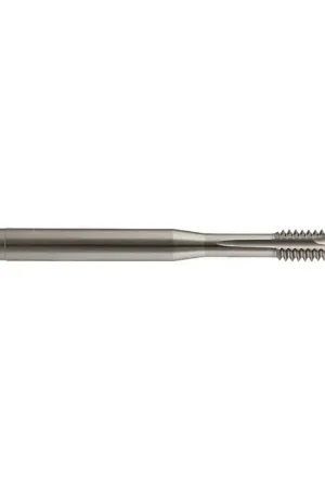 Flash Sale YMW 4-40 Size, H2 Thread Limit, Plug Chamfer, 2 Flute, Bright Vanadium High Speed Steel, Right Hand Cut Spiral Pointed Tap
