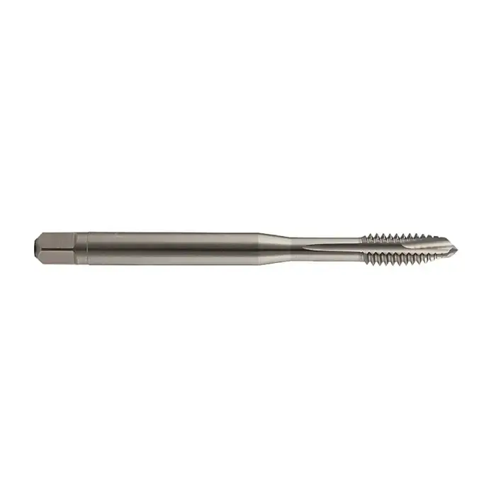 Flash Sale YMW 4-40 Size, H2 Thread Limit, Plug Chamfer, 2 Flute, Bright Vanadium High Speed Steel, Right Hand Cut Spiral Pointed Tap