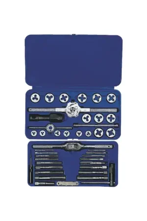 IRWIN 4 to 1/2" Range, Carbon Steel 41 Pieces, 24606 Hand Tap & Die Set Direct From Factory