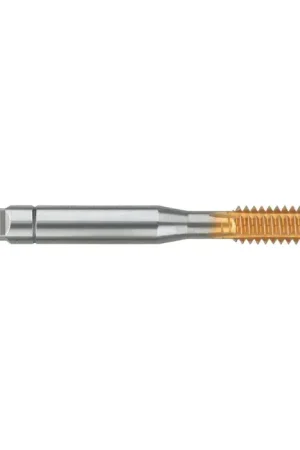 BALAX 10383-0QU, 2-56 Size, H3 Thread Limit, Bottoming Chamfer, TiN Premium Powder Metal, Right Hand Cut Thread Forming Tap Holiday Sale