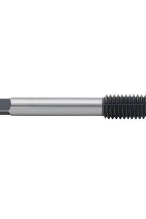 Holiday Sale NACHI 77879, 3/8"-24 Size, H5 Thread Limit, Bottoming Chamfer, Black Oxide High Speed Steel, Right Hand Cut Thread Forming Tap