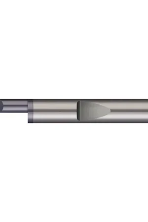 Factory Price MICRO 100 QBT-4601000X .460" Min Bore Diam, 1" Max Bore Depth, 1/2" Shank Diam., Solid Carbide Boring Bar