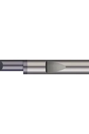 Cheap MICRO 100 QFR-118-24X .495" Min Bore Diam, 1.500" Max Bore Depth, 1/2" Shank Diam., Solid Carbide Boring Bar