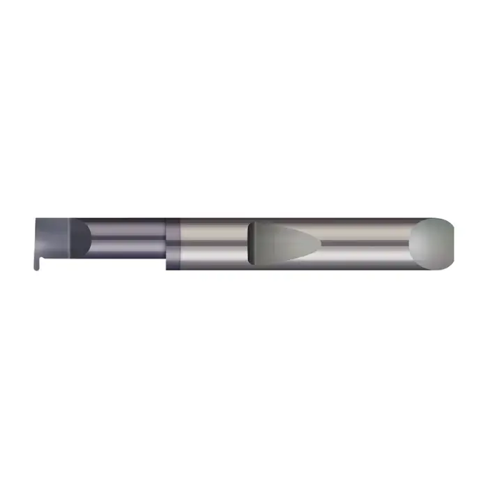Cheap MICRO 100 QFR-118-24X .495" Min Bore Diam, 1.500" Max Bore Depth, 1/2" Shank Diam., Solid Carbide Boring Bar