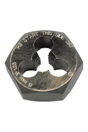 Grab Now VIKING 1/4"-18 NPT NPT Taper Pipe Thread Thread Type Hi-Molybdenum Tool Steel Hexagon Die
