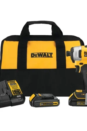 DEWALT DCF809C2 1/4" Chuck Size, 2,800 RPM No-Load Speed, 20V Voltage Impact Driver Two Battery Kit Buy Today