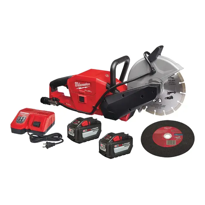 Don't Miss Out MILWAUKEE 2786-22HD 9" Blade Diameter, 6,600 No Load RPM, 7/8" Arbor Cut-Off Saw