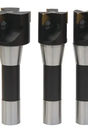 Mega Sale TERRA CARBIDE 07-0760-22 - Multi Piece Indexable End Mill Set with Inserts, Right Hand