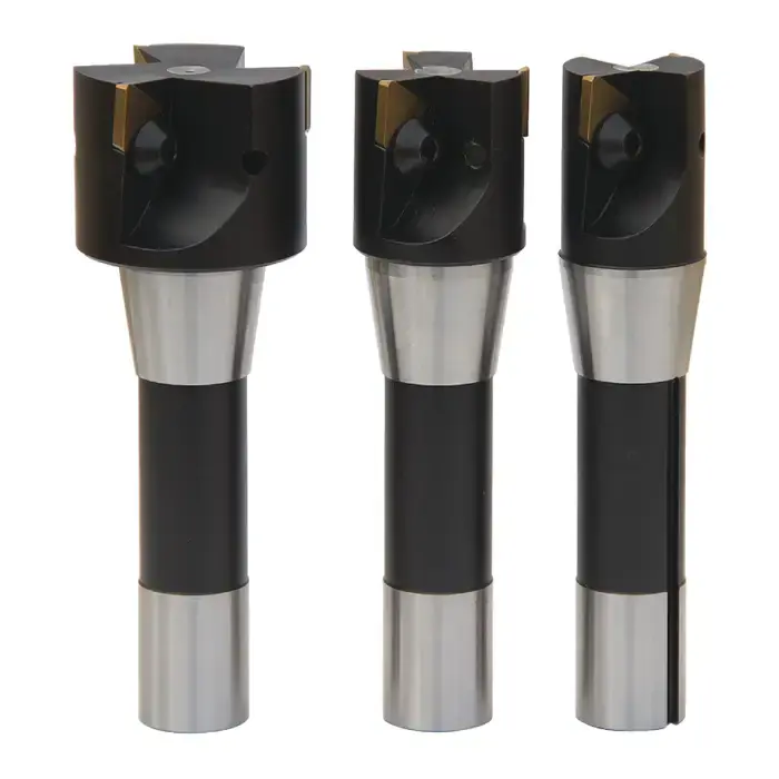 TERRA CARBIDE 07-0769-22 - Multi Piece Indexable End Mill Set with Inserts, Right Hand Today Only