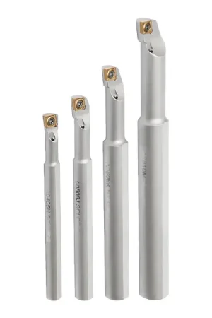 TERRA CARBIDE CCMT2(1.5)_ STD NECK SET W/APC2PT INS - SCLCR Multi-Holders Boring Bar Set, Right Hand New Release