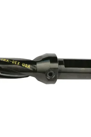 One Day Deal TERRA CARBIDE - TDWC-1375-2D-1250, 1.375" Drill Diameter Multi Point Drilling Holder, 2XD Drill Length Ratio, 1.250" Shank, WCMX DRILL
