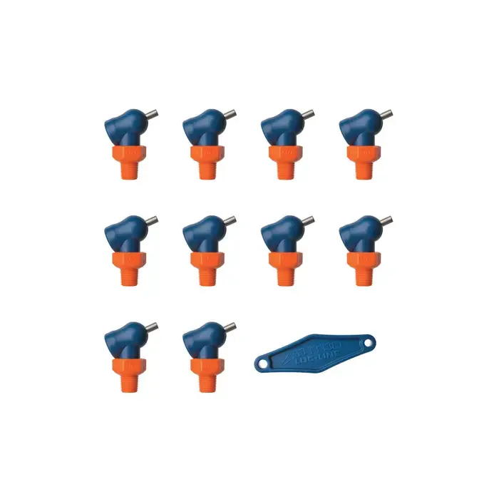 Premium LOC-LINE 79049 10 Piece Pack 0.117" Inside Diameter Hose Nozzle