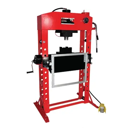 AFF 856ASD - 75 Ton Super Heavy Duty Shop Press Premium