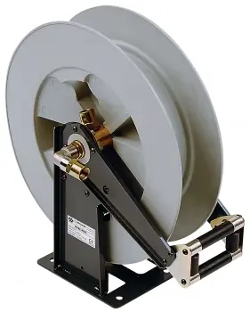 Reduced Price LiquiDynamics 43104-30G Compact Hose Reel w/ 1/4in x 30ft Grease Hose