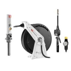 Fresh Stock Samson 900 341 - PM2 3 1 Pump Package with Single Arm Hose Reel