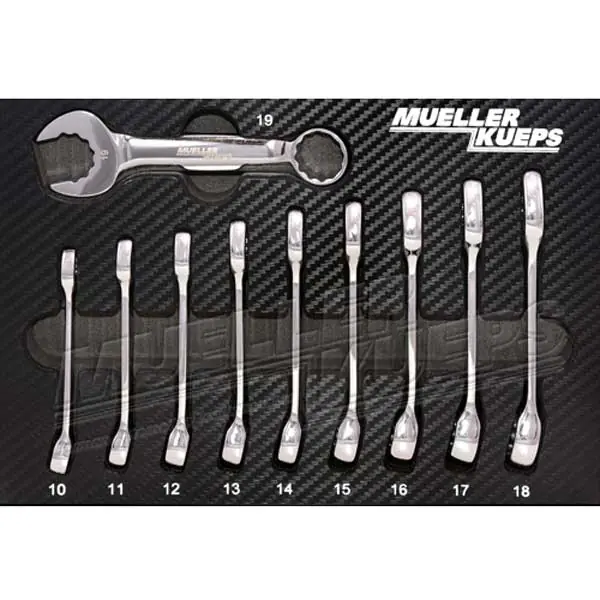 Today Only Mueller-Kueps 711 100 Combination Wrench Kit