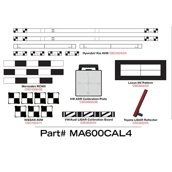 Holiday Sale Autel ADAS Expansion Pack for the MA600 Frame MA600CAL4