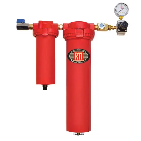 RTI EH4000 Eliminator II Air Compressor Desiccant Dryer, Regulator With Gauge Low Price