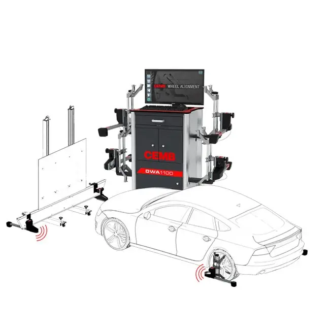 New Release CEMB DWA1100ADAS Wireless CCD Wheel Alignment System w/ADAS