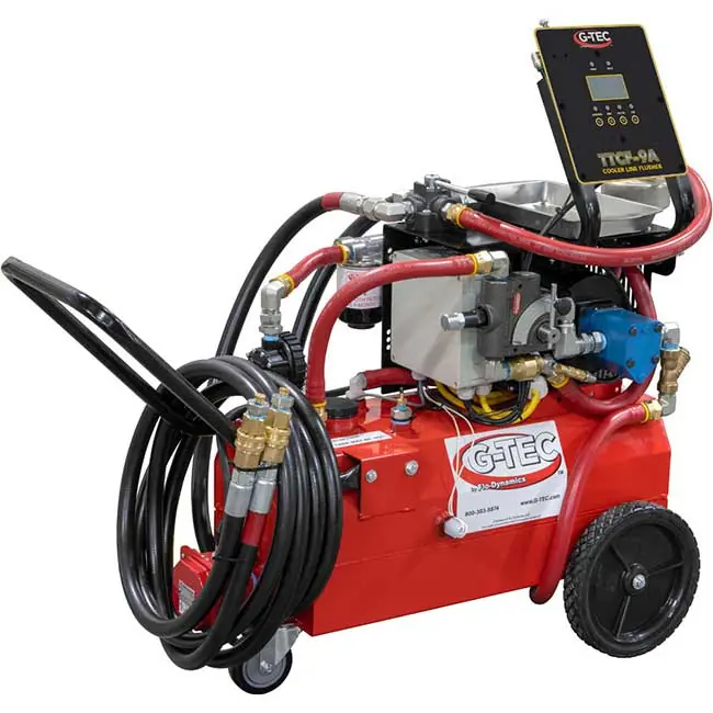 Exclusive Offer G-Tec 40400060 TTCF-9A Heated Cooler Transmission Line Flusher & Hydraulic System Flusher