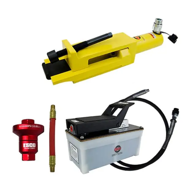 In Demand ESCO 10208 Bead Breaker Kit, Giant Tire (Contains 10100, 10590, 10604 Hose and 10601K Reducer Kit)