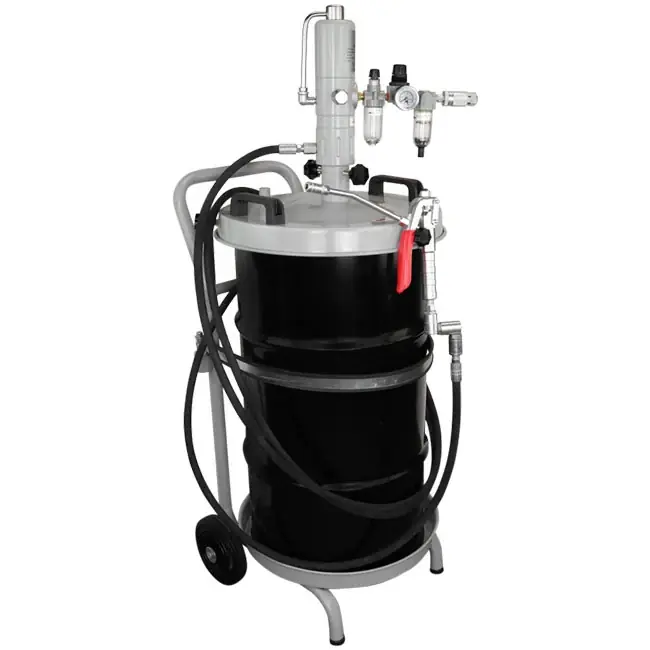 Zeeline by Milton ZE1213KC - 70 1 Grease Pump For 120 lbs. Kegs Package With Cart Budget