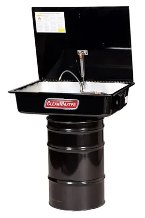 Special Offer FOUNTAIN INDUSTRIES CleanMaster 230 30-Gallon Drum Mounted Parts Washer PN 64732