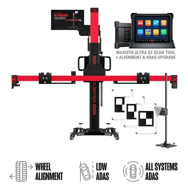 Autel MaxiSYS IA1000AST ADAS Calibration System with LDW Targets Save Now